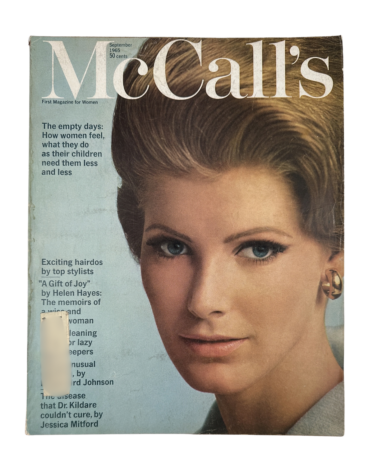 McCall’s Magazine September 1965 Helen Hayes, Lady Bird Johnson
