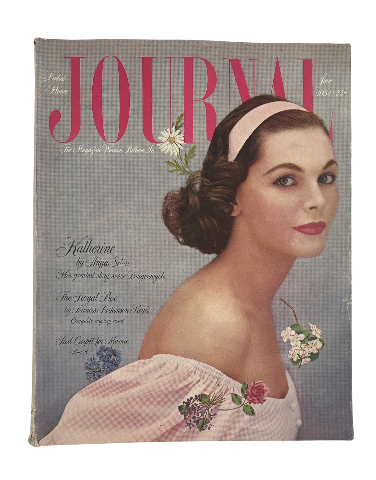 Ladies' Home Journal Magazine June 1954 Katherine by Anya Seton, Frances Keyes