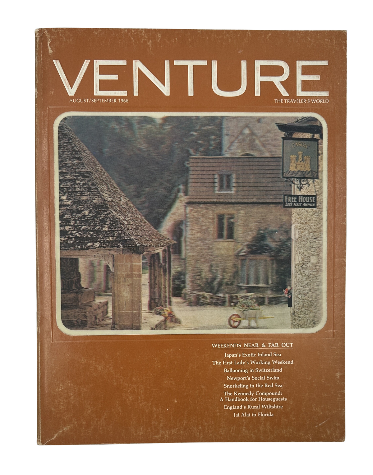 Venture Magazine August/September 1966 Japan Newport Wiltshire Travel