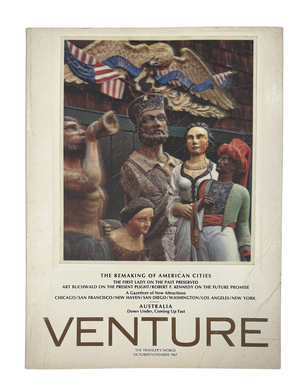 Venture Magazine October/November 1967 Australia Cities Kennedy