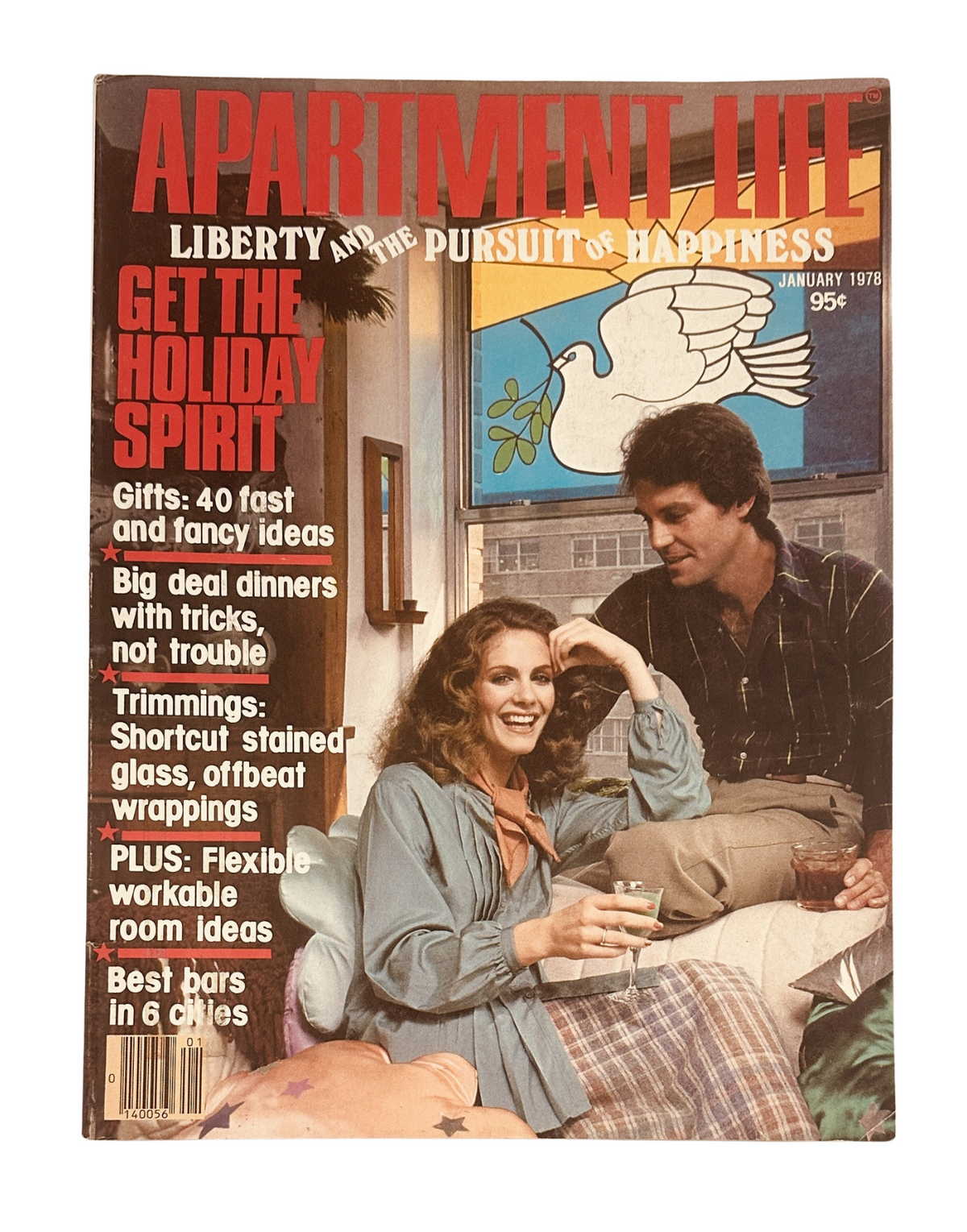Apartment Life Magazine January 1978 Holiday Gifts Travel Food Decor VG