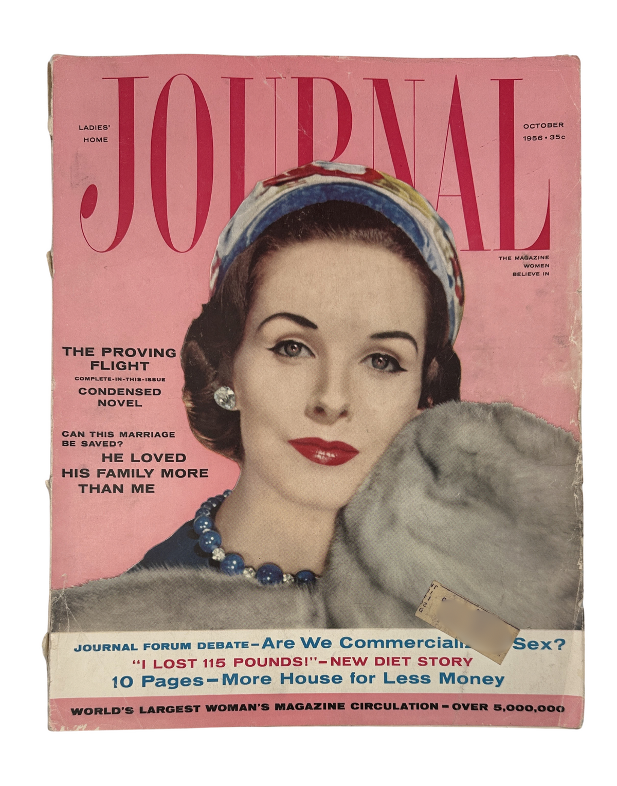 Ladies' Home Journal Magazine October 1956 The Proving Flight David Beaty, Spock