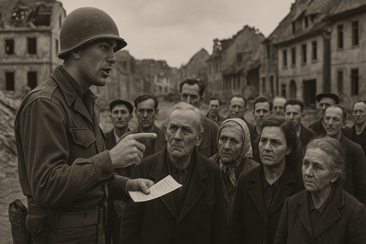 How Will We Govern Our Slice of Germany? America’s Unprecedented Task in 1945