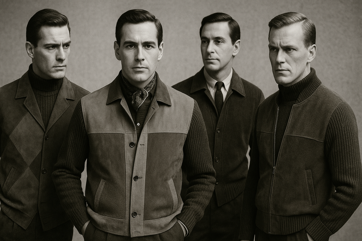 Suede Revolution, International Style, and the New Face of Masculinity
