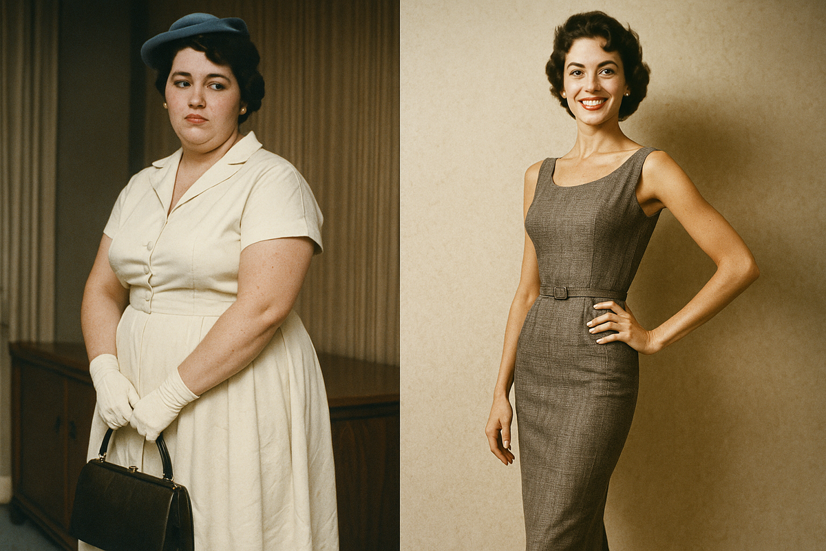 From Hopeless Fatty to Model: Beauty, Confidence, and the Pressures of 1950s America