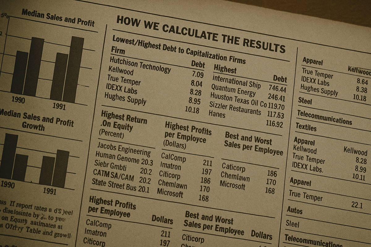 Lean, Mean, Smart: Corporate America’s Survival Test in 1992