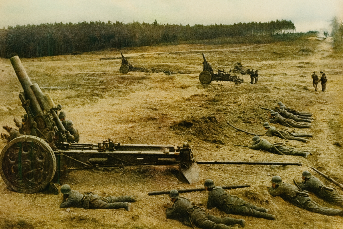 Germany’s Heavy Guns and Poland’s Defiance on the Eve of World War II