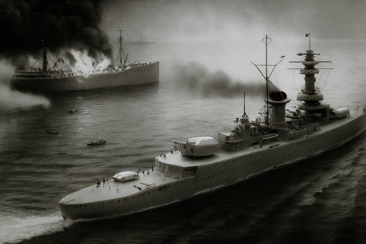 Courage at Sea: The Rawalpindi’s Last Stand Against Germany’s Pocket Battleship