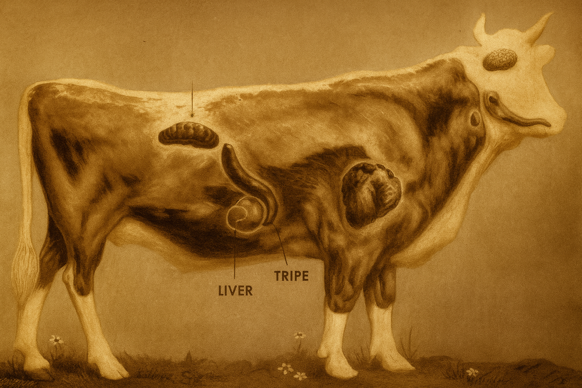 Variety Meats, Wartime Kitchens, and America’s Push to Waste Nothing in 1943