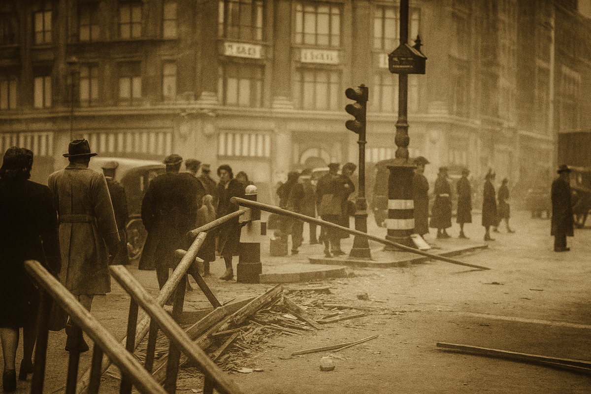 London Stands Up to the Blitz: Courage, Chaos, and Daily Life Under Bombs