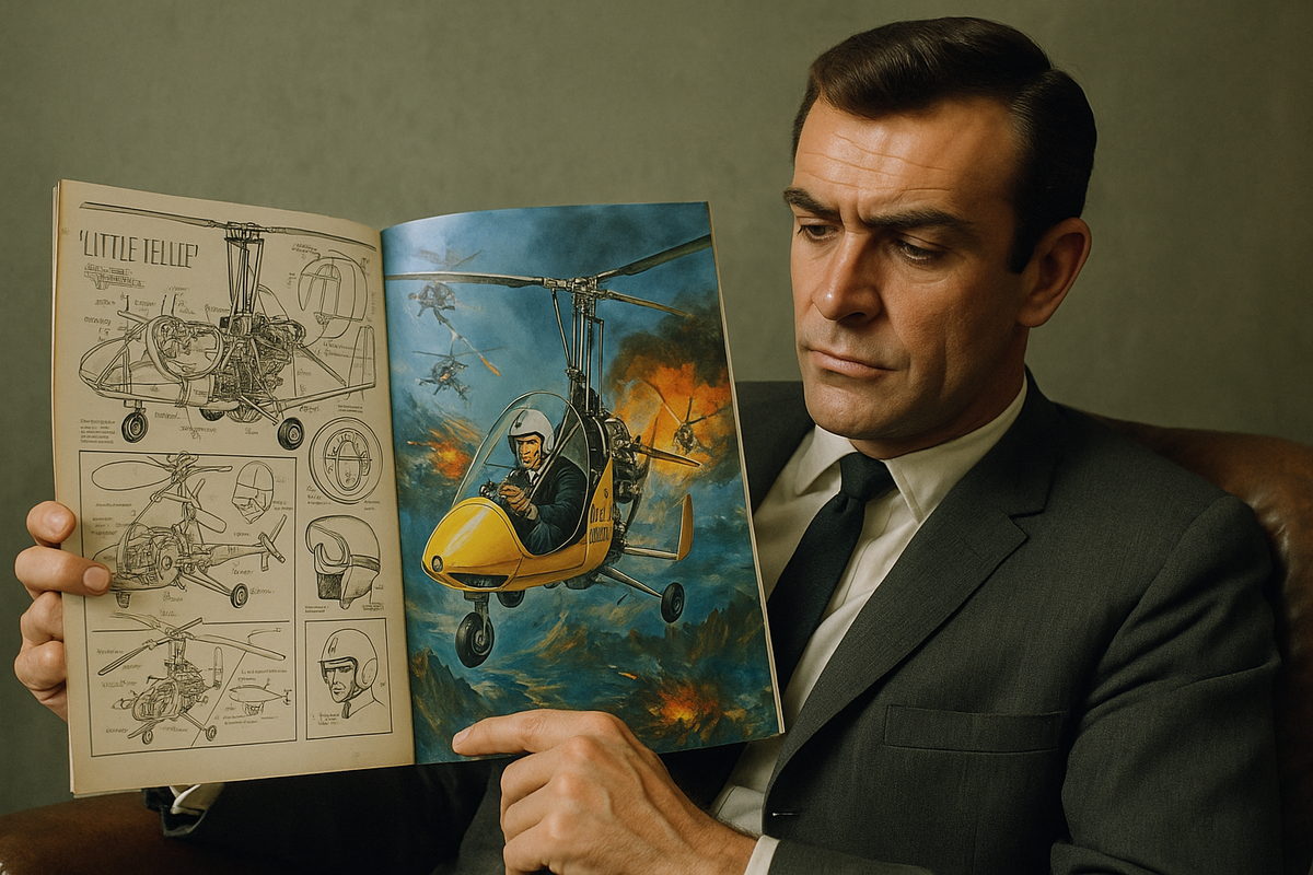 Little Nellie, Bond’s Flying Machine, and the 1960s Obsession with Spy Technology