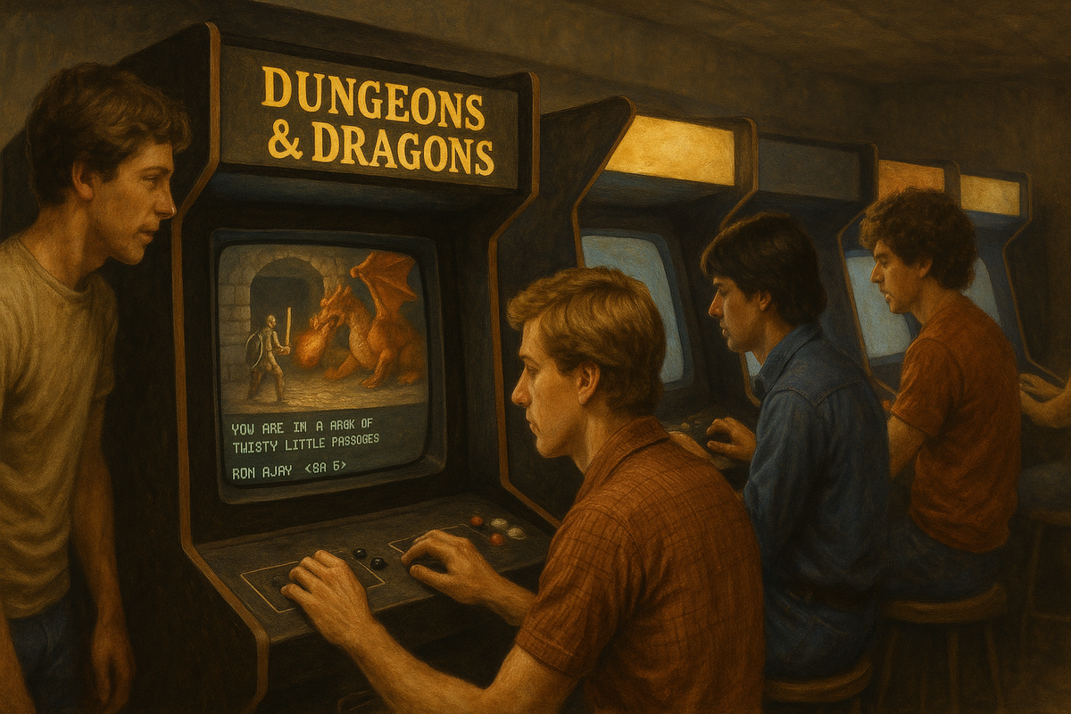 Slaying Dragons and Exploring Digital Dungeons: The Dawn of Computer Adventures in the Early 1980s