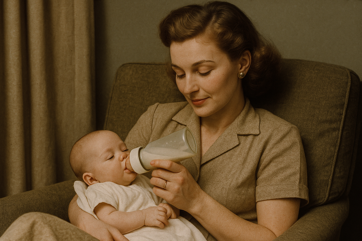 From Bottles to Bonding: Motherhood and Childcare in the 1950s