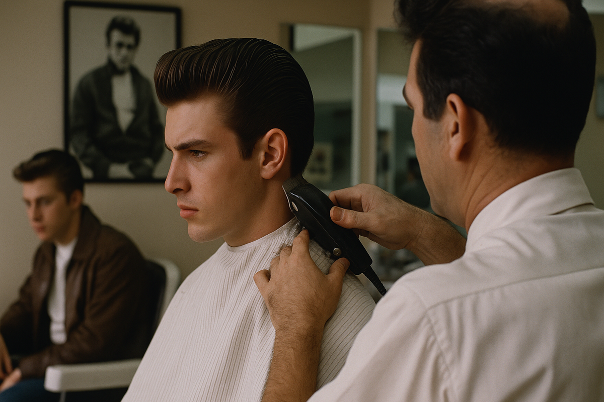 James Dean, Rock ’n’ Roll Haircuts, and the Teenage Style Revolution of the 1950s