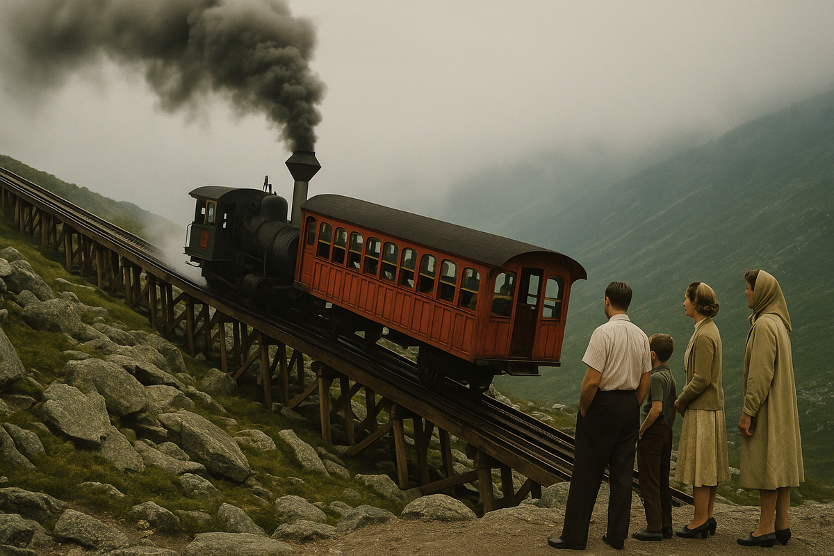 Steam, Steel, and the Ascent of Mount Washington: The Cog Railway in 1959 America