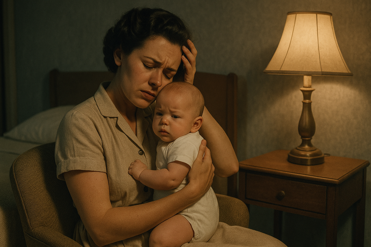 Sleepless Babies, Tired Mothers, and the Struggle for Parental Balance in 1950s America