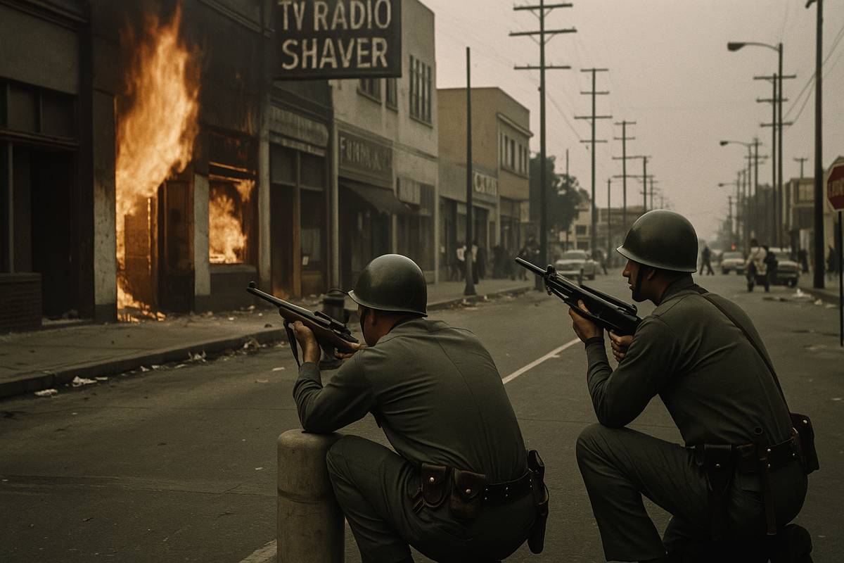 Fire, Fury, and Frustration: The Watts Rebellion and the Breaking Point of 1965 America