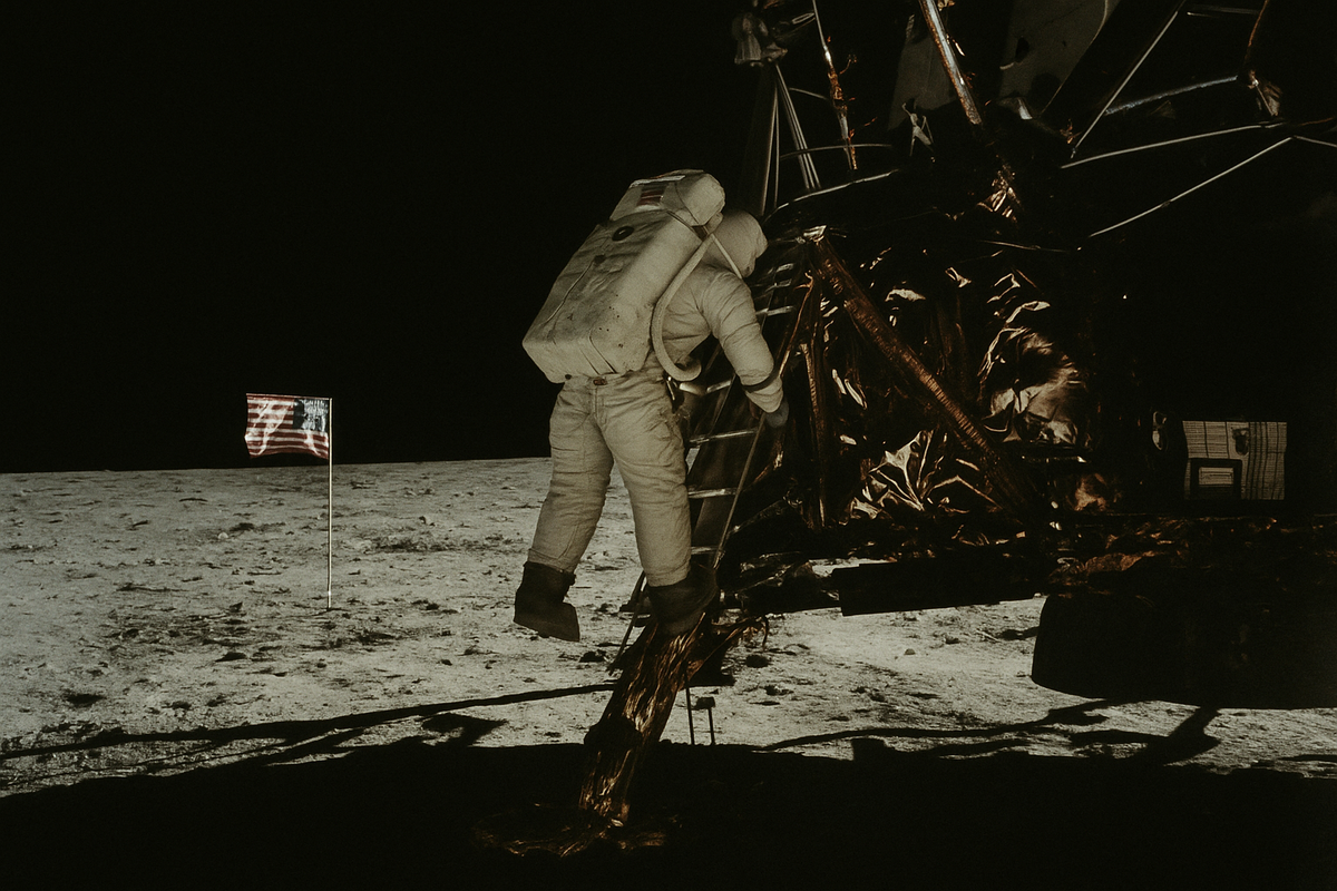 Apollo 11, A Giant Leap for Mankind, and the World Watching Through the Pages of Time