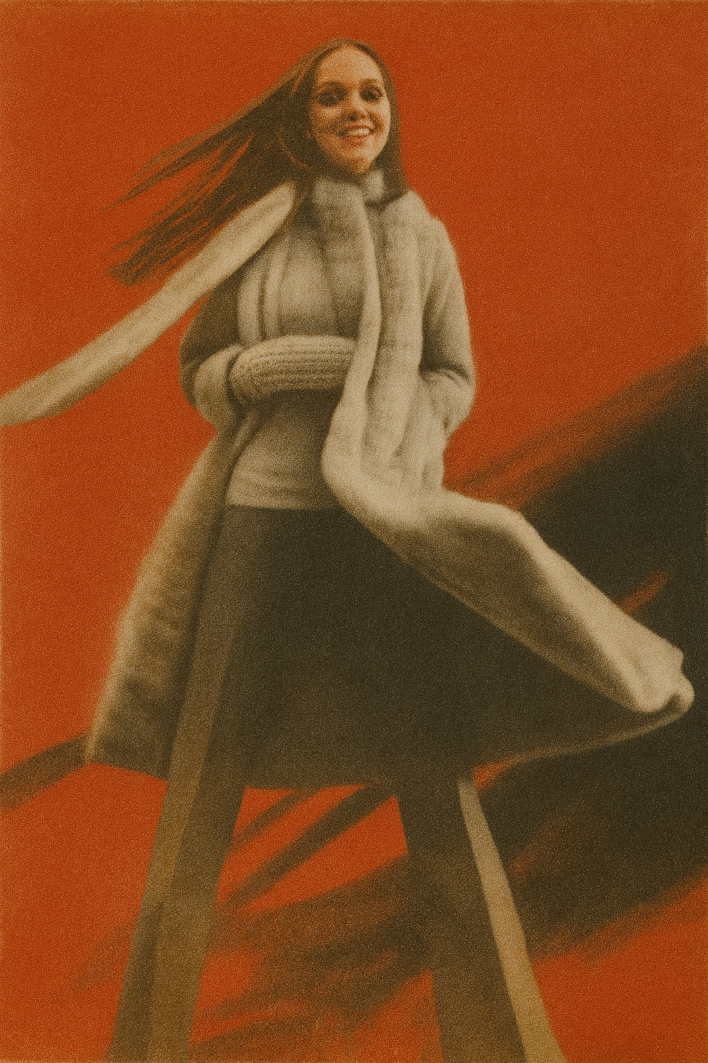 The 1970 Vogue Revolution: Capes, Ponchos, and A New Way of Walking