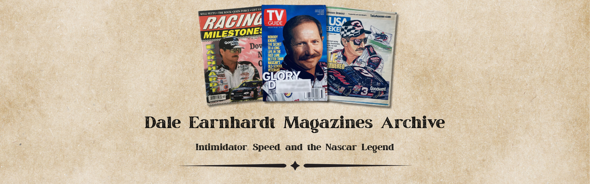 Dale Earnhardt Magazines