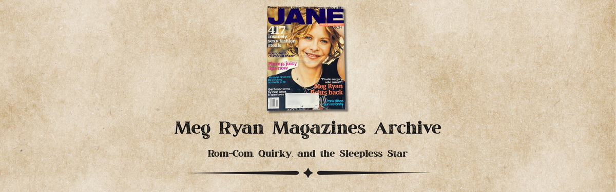 Meg Ryan Magazines