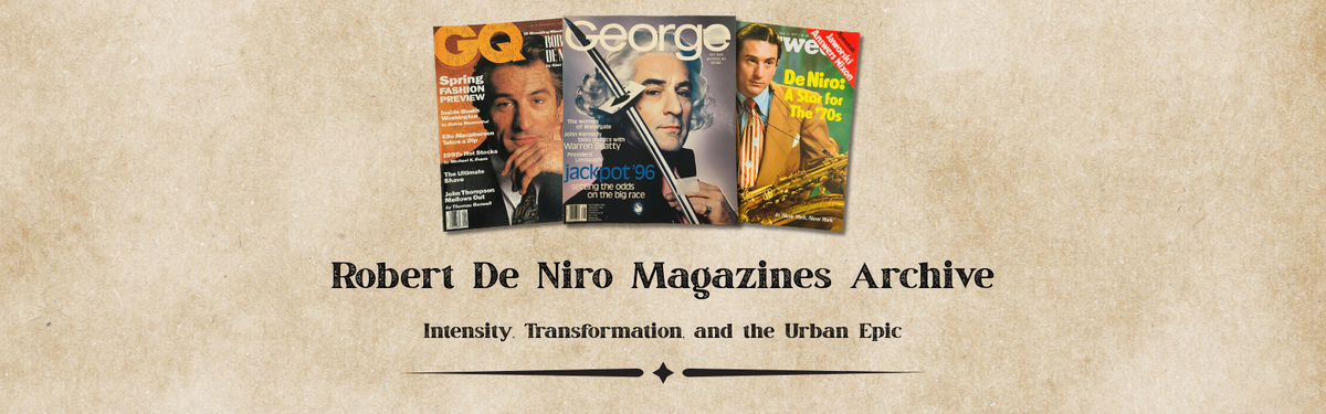 Robert De Niro Magazines