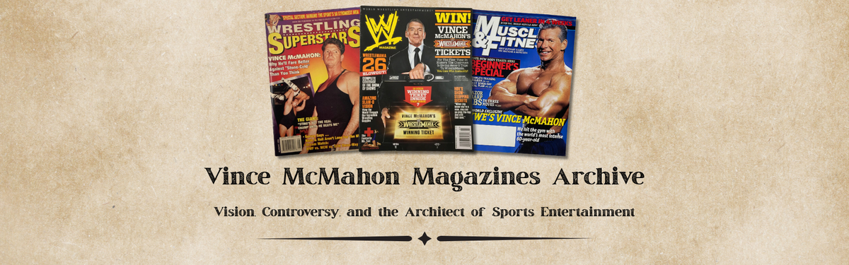 Vince McMahon Magazines