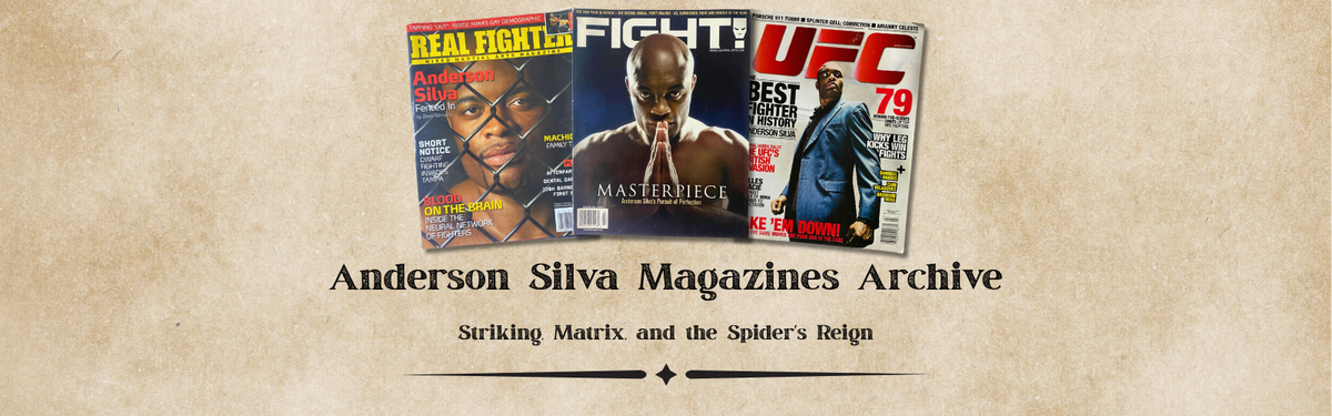 Anderson Silva Magazines