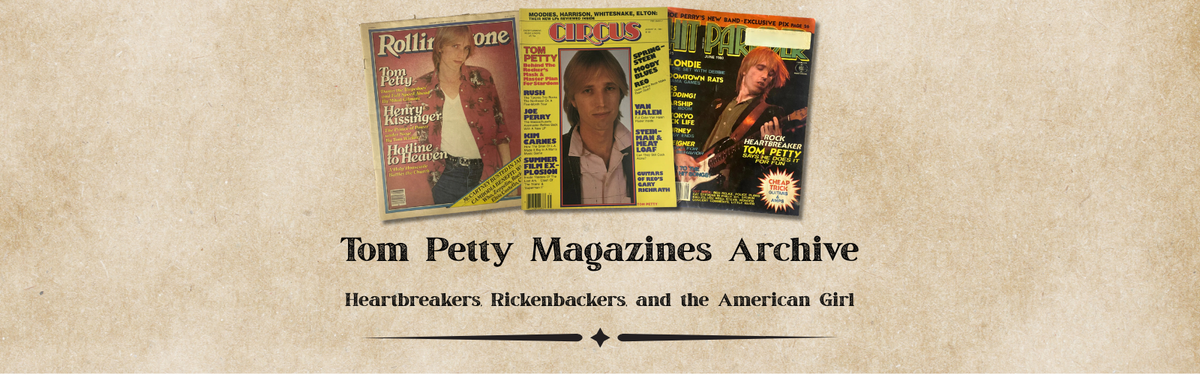 Tom Petty Magazines