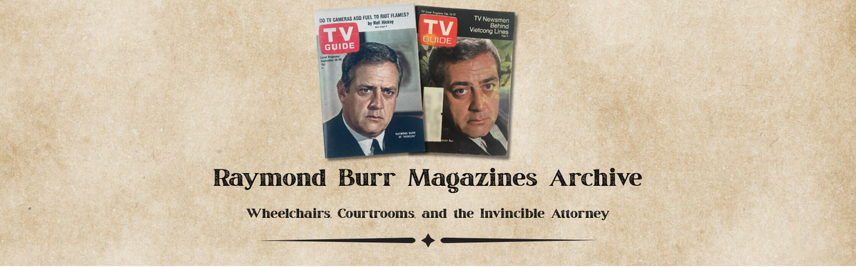 Raymond Burr Magazines