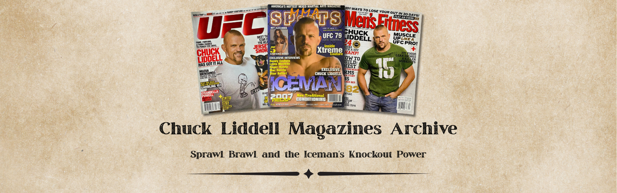 Chuck Liddell Magazines