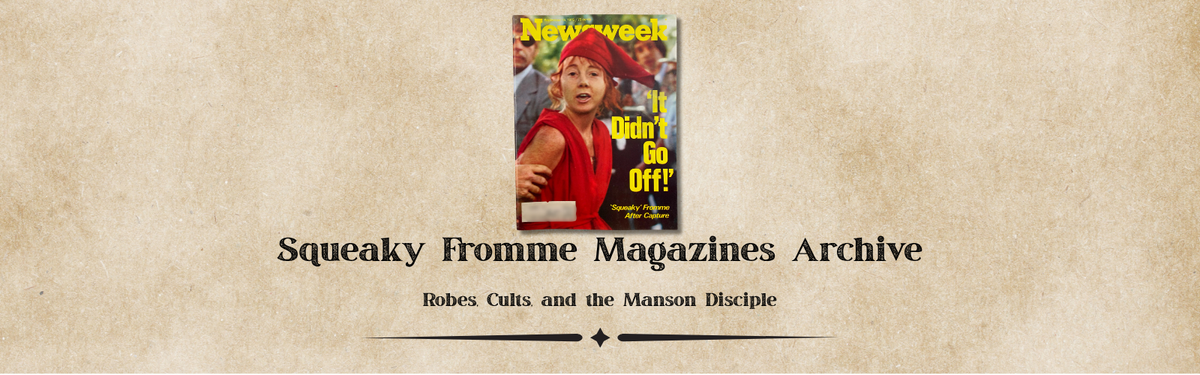 Squeaky Fromme Magazines