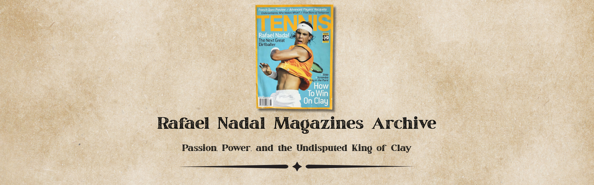 Rafael Nadal Magazines