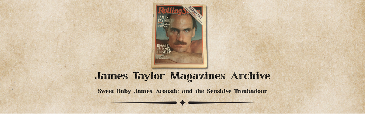 James Taylor Magazines