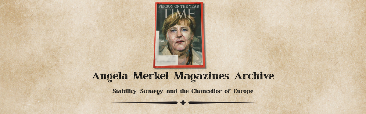 Angela Merkel Magazines