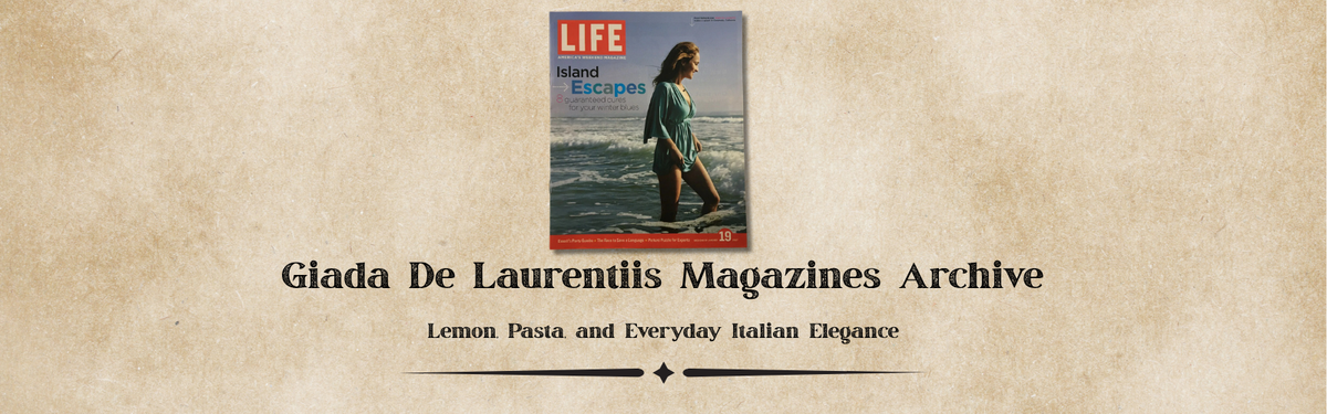 Giada De Laurentiis Magazines