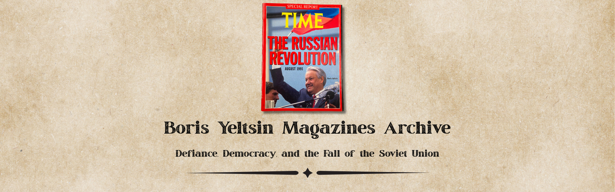 Boris Yeltsin Magazines