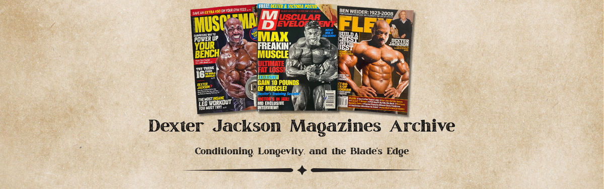 Dexter Jackson Magazines