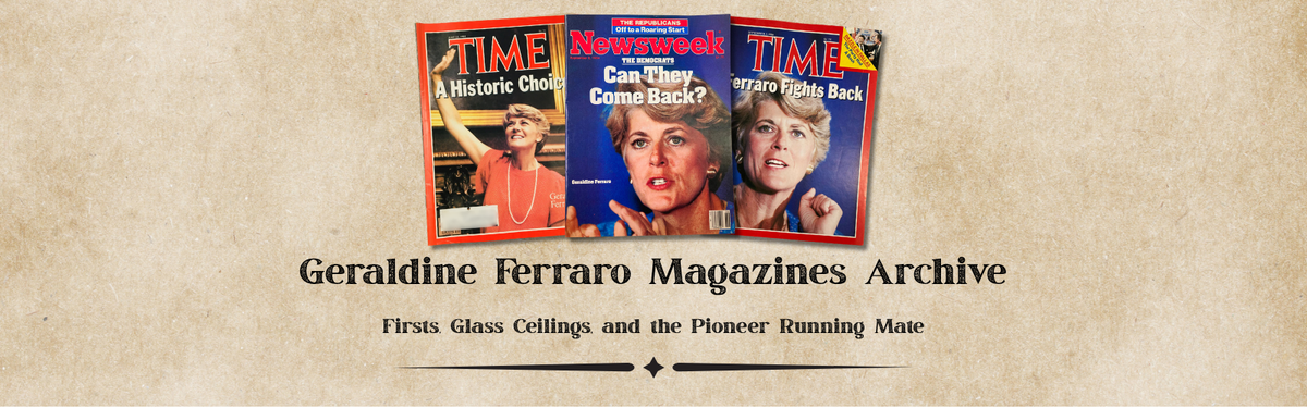 Geraldine Ferraro Magazines