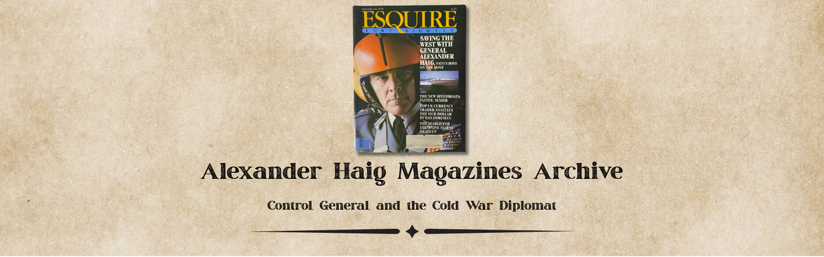 Alexander Haig Magazines