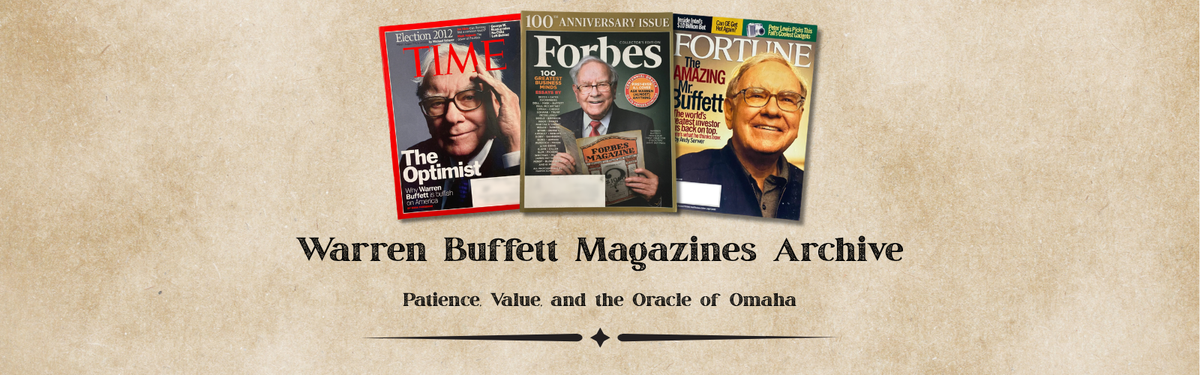 Warren Buffett Magazines