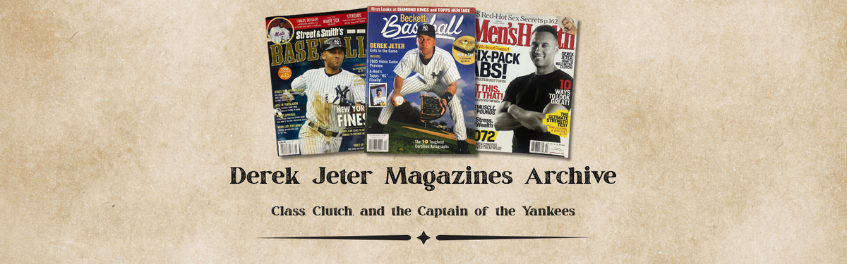 Derek Jeter Magazines