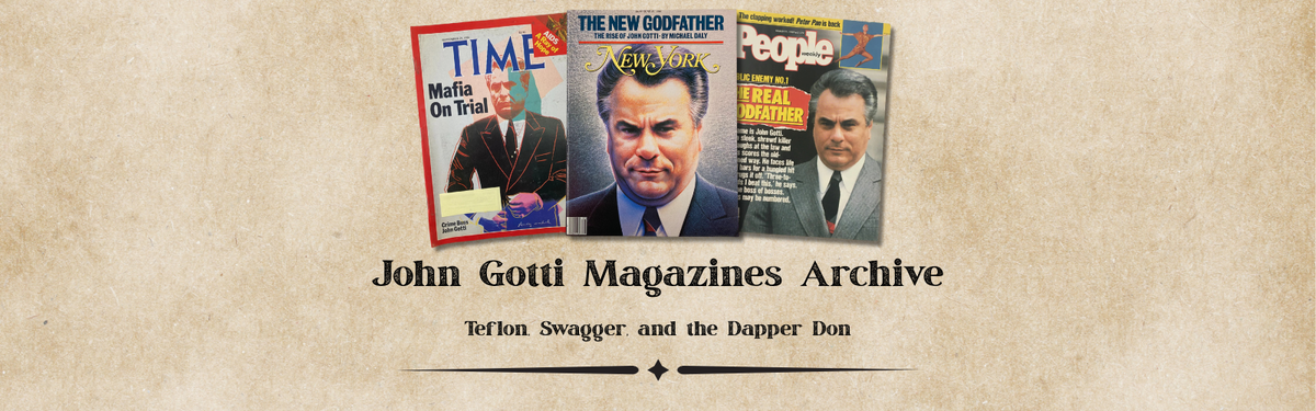 John Gotti Magazines