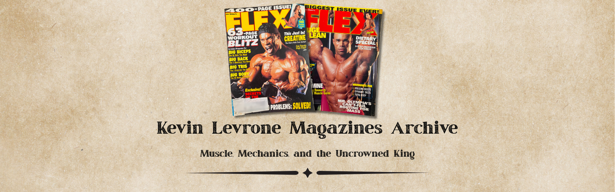 Kevin Levrone Magazines