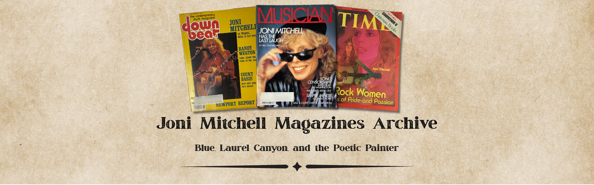 Joni Mitchell Magazines
