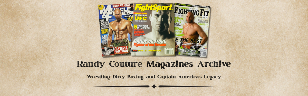 Randy Couture Magazines