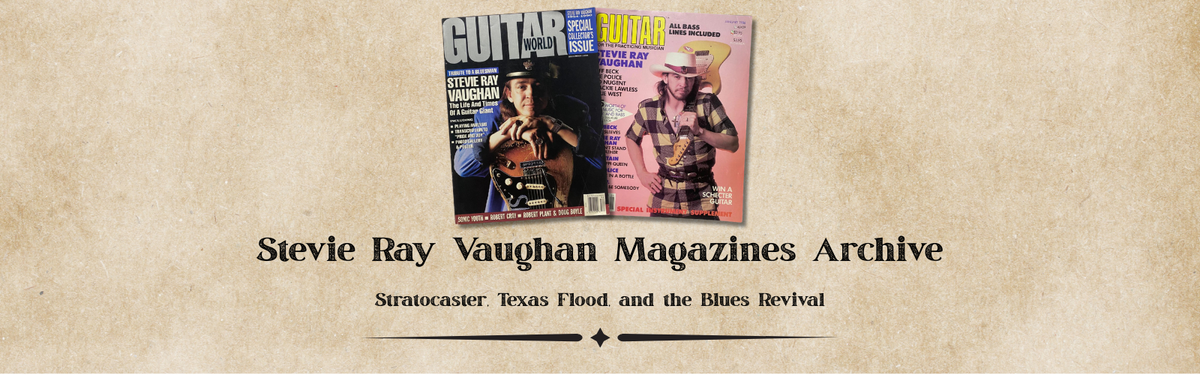 Stevie Ray Vaughan Magazines