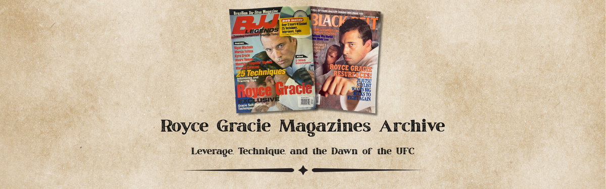 Royce Gracie Magazines