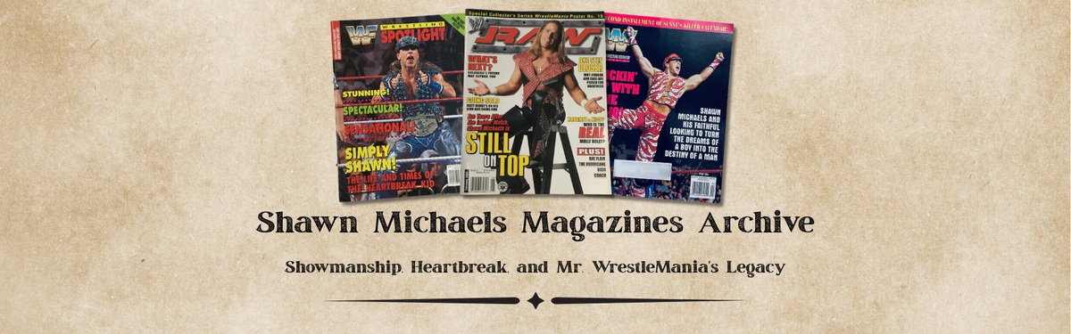 Shawn Michaels Magazines