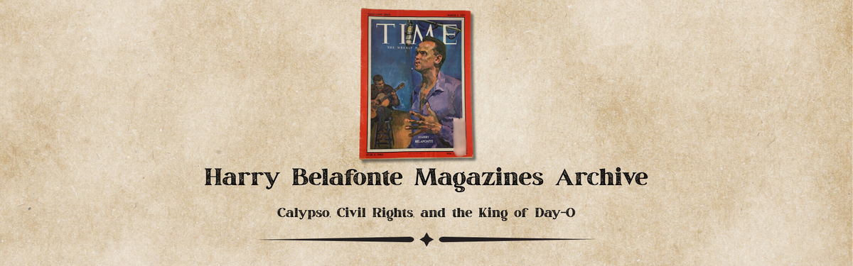 Harry Belafonte Magazines
